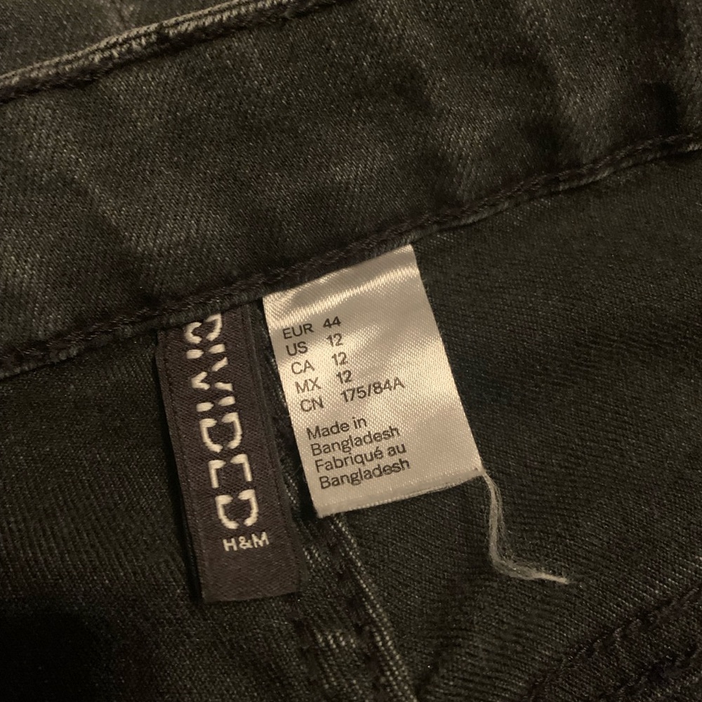 Divided High Rise Straight Jeans size 12 - Picture 3 of 4